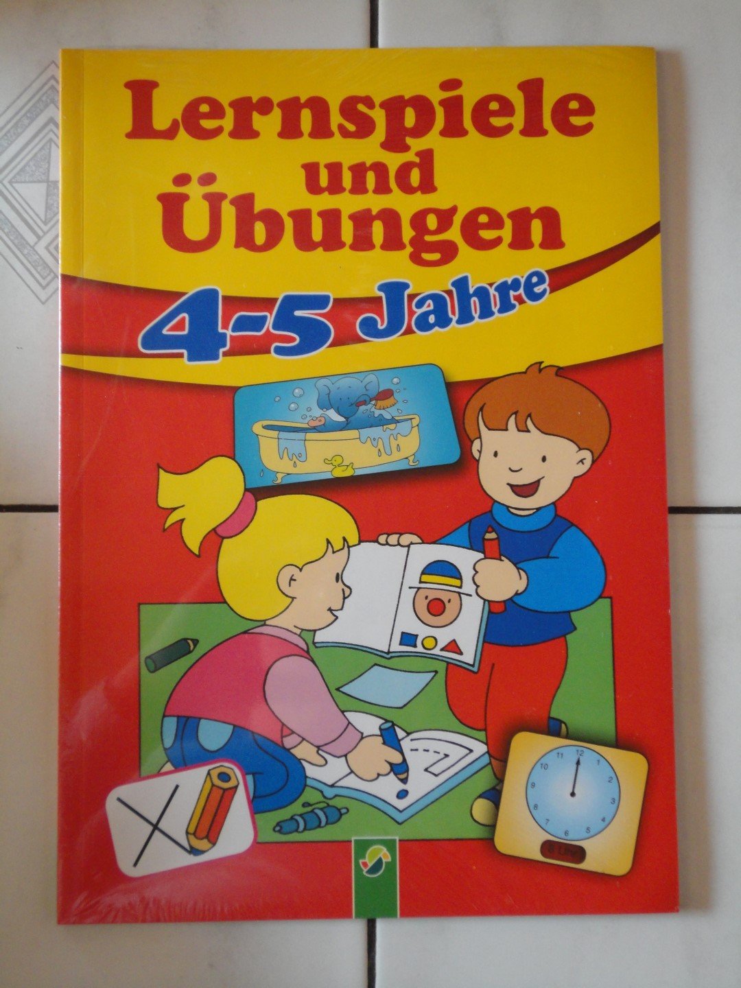 Lernspiele und Übungen 4-5 Jahre Books
