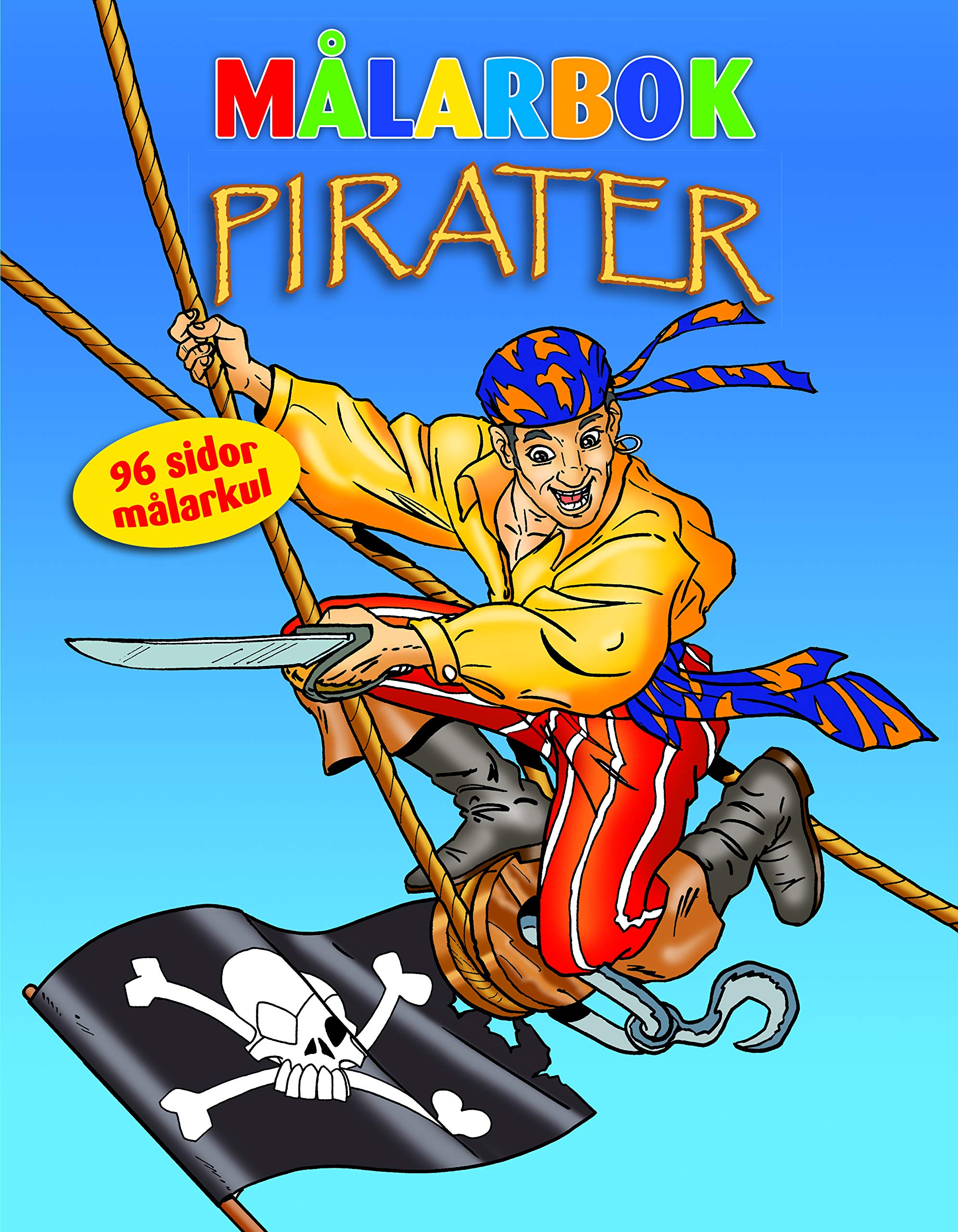 Product Image: Målarbok pirater