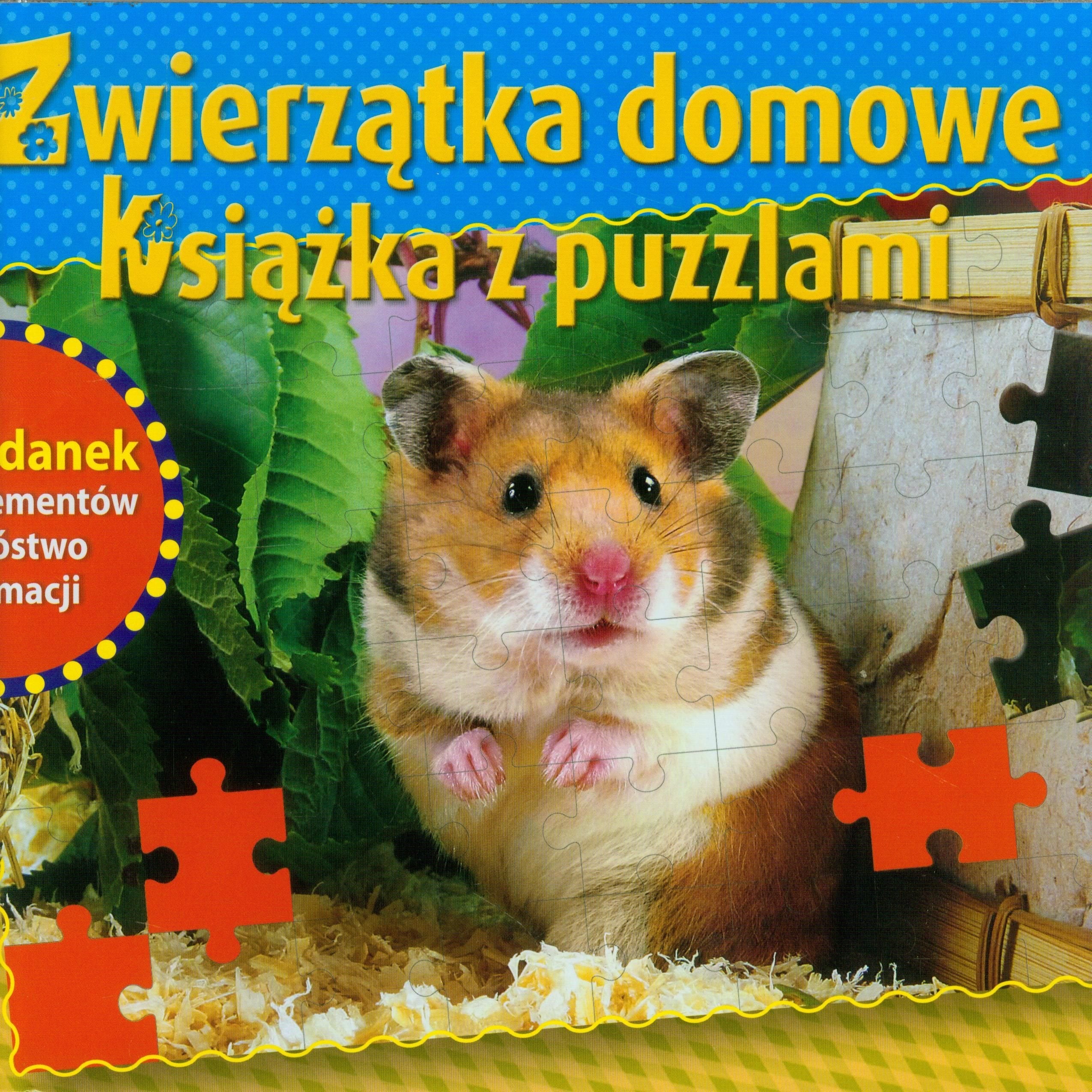 Zwierzątka domowe Książka z puzzlami book