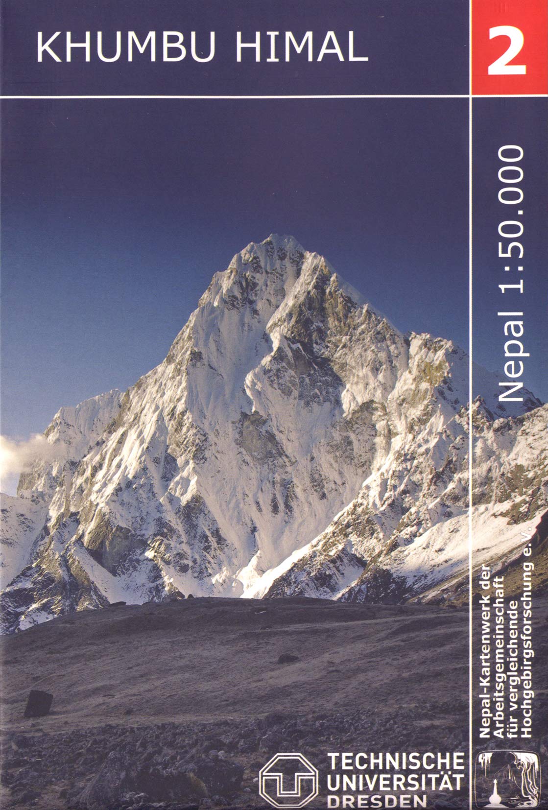 Khumbu Himal Trekking-Karte 1:50 000: Blatt 2 Nepal-Kartenwerk der Arbeitsgemienschaft für vergleichende Hochgebirgsforschung e.V. Business & Technology