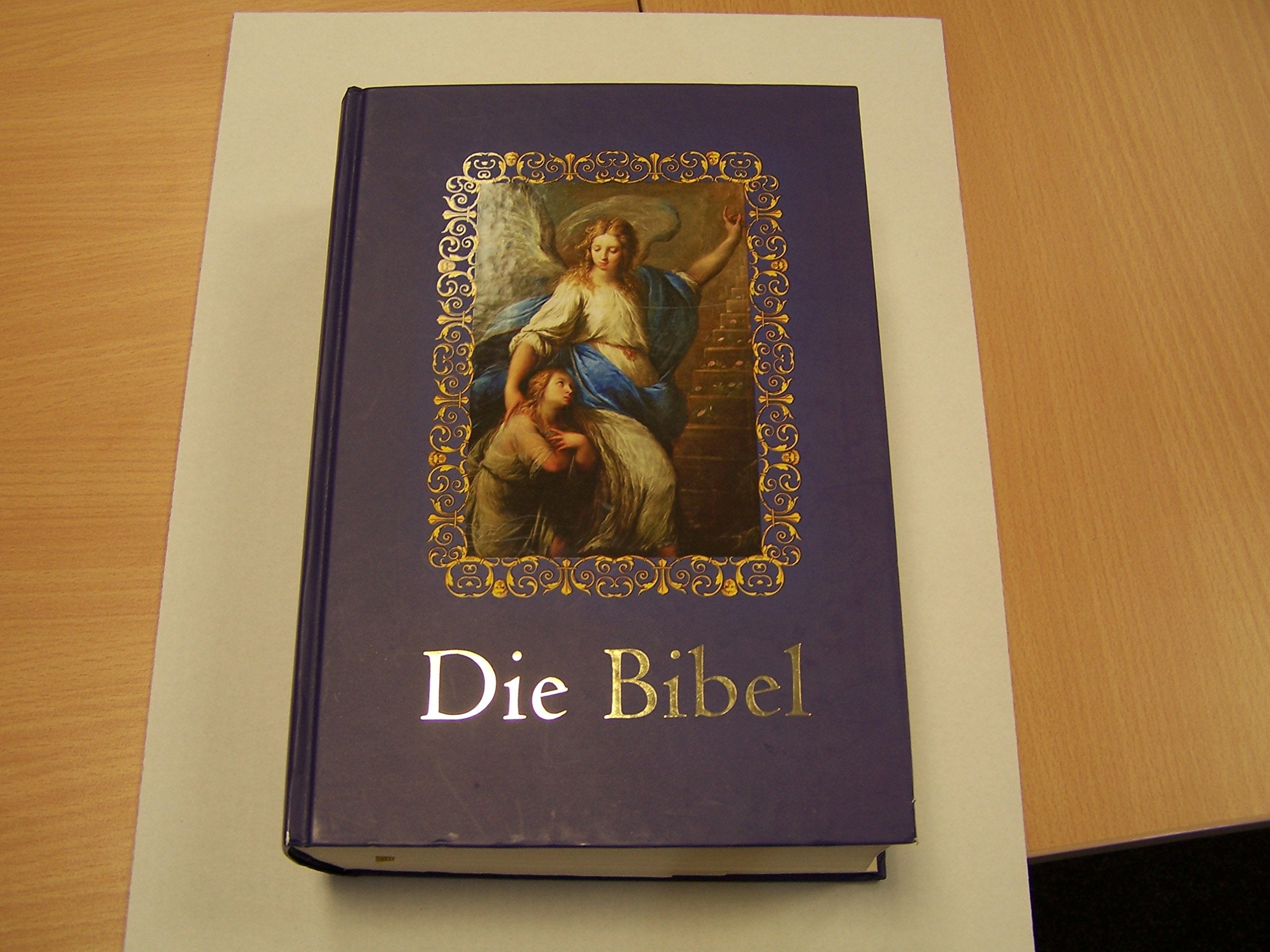 Die Bibel - Das Alte und Neue Testament - illustriert mit Engel-Darstellungen alter Meister Books