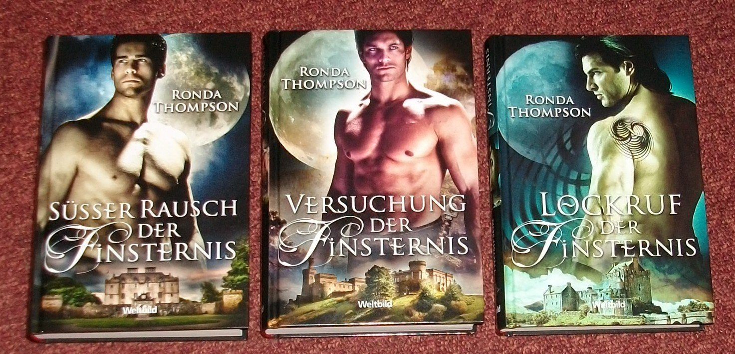 Versuchung der Finsternis / Süßer Rausch der Finsternis / Lockruf der Finsternis (3 Bände) Books
