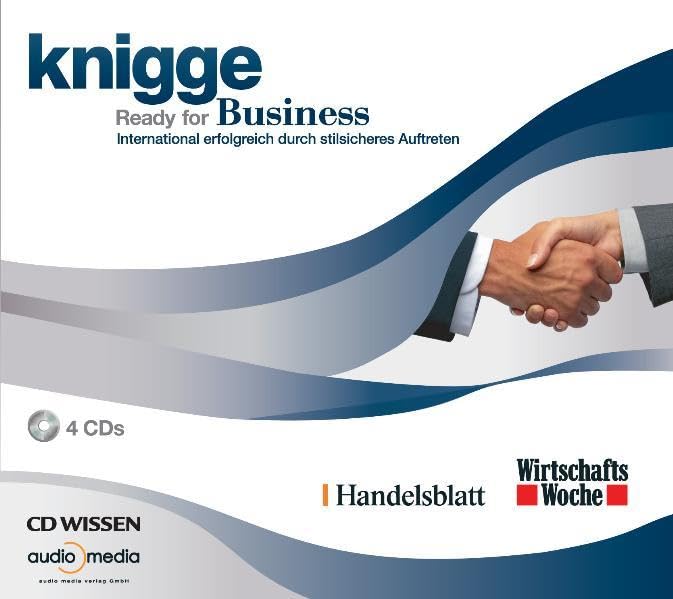 CD WISSEN Coaching - Knigge - Ready for Business, 4 CDs Social Sciences