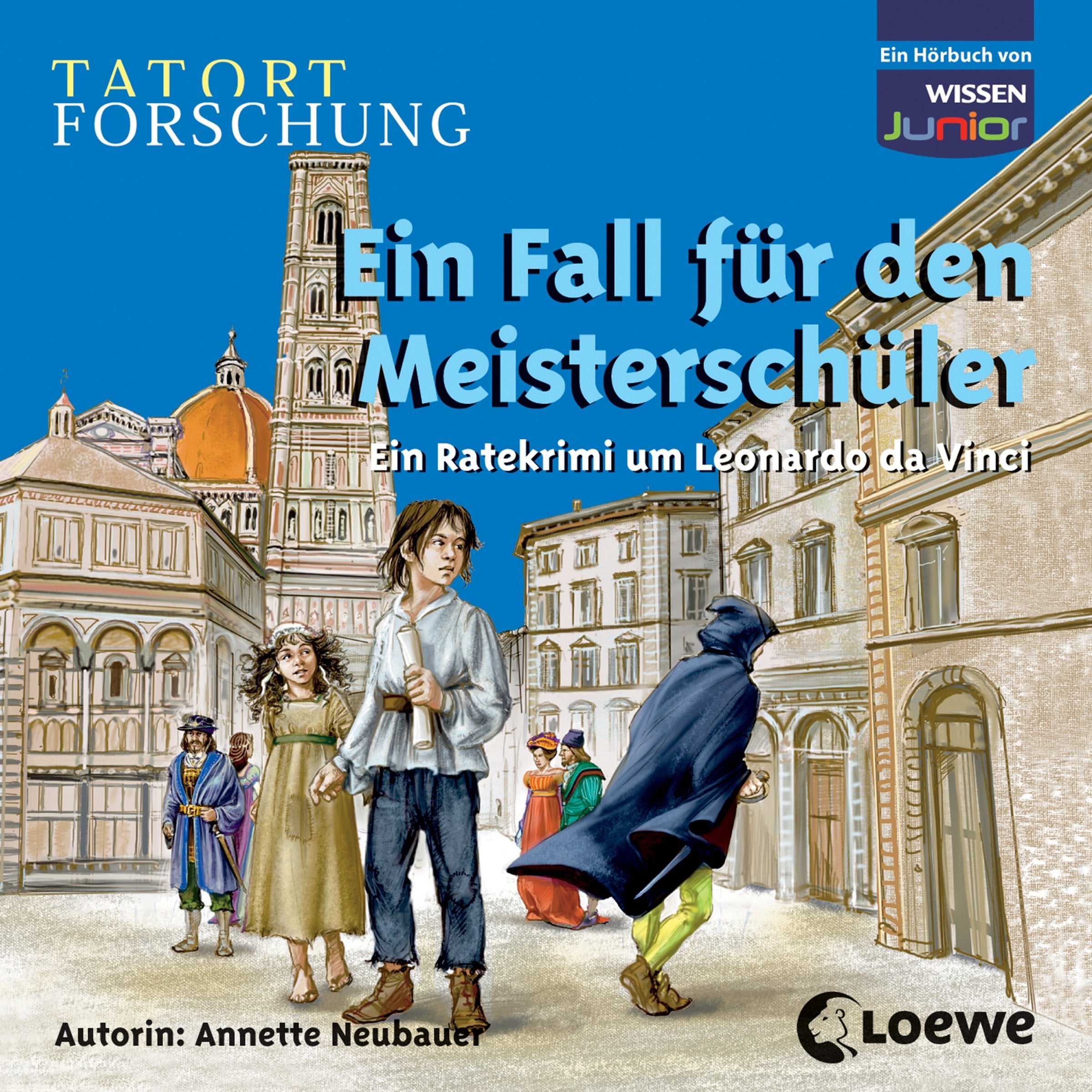 CD WISSEN Junior - Tatort Forschung - Ein Fall für den Meisterschüler: Ein Ratekrimi um Leonardo da Vinci, 2 CDs Non-fiction