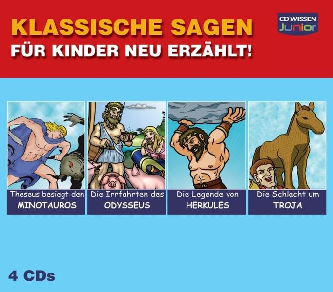 Klassische Sagen für Kinder neu erzählt - Sammelbox Politics & History