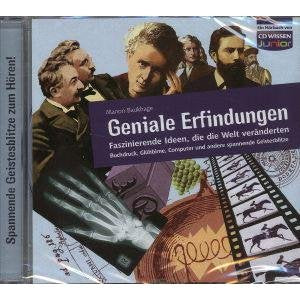 CD WISSEN Junior - Geniale Erfindungen - Faszinierende Ideen, die die Welt veränderten – Buchdruck, Glühbirne, Computer und andere spannende Geistesblitze Books