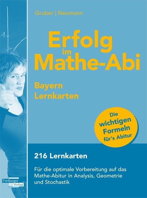 Erfolg im Mathe-Abi Bayern Lernkarten Study Guides