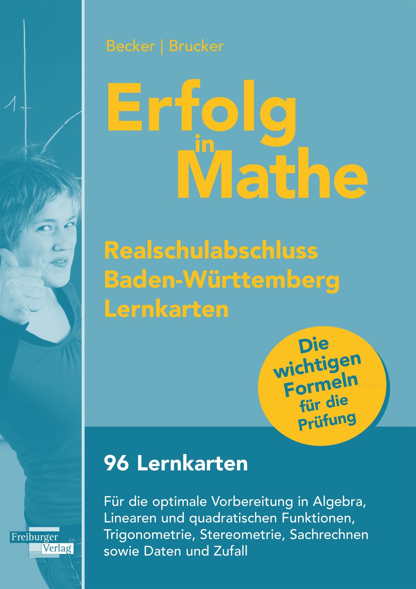 Erfolg in Mathe: Lernkarten für den Realschulabschluss Mathematik Baden-Württemberg Study Guides