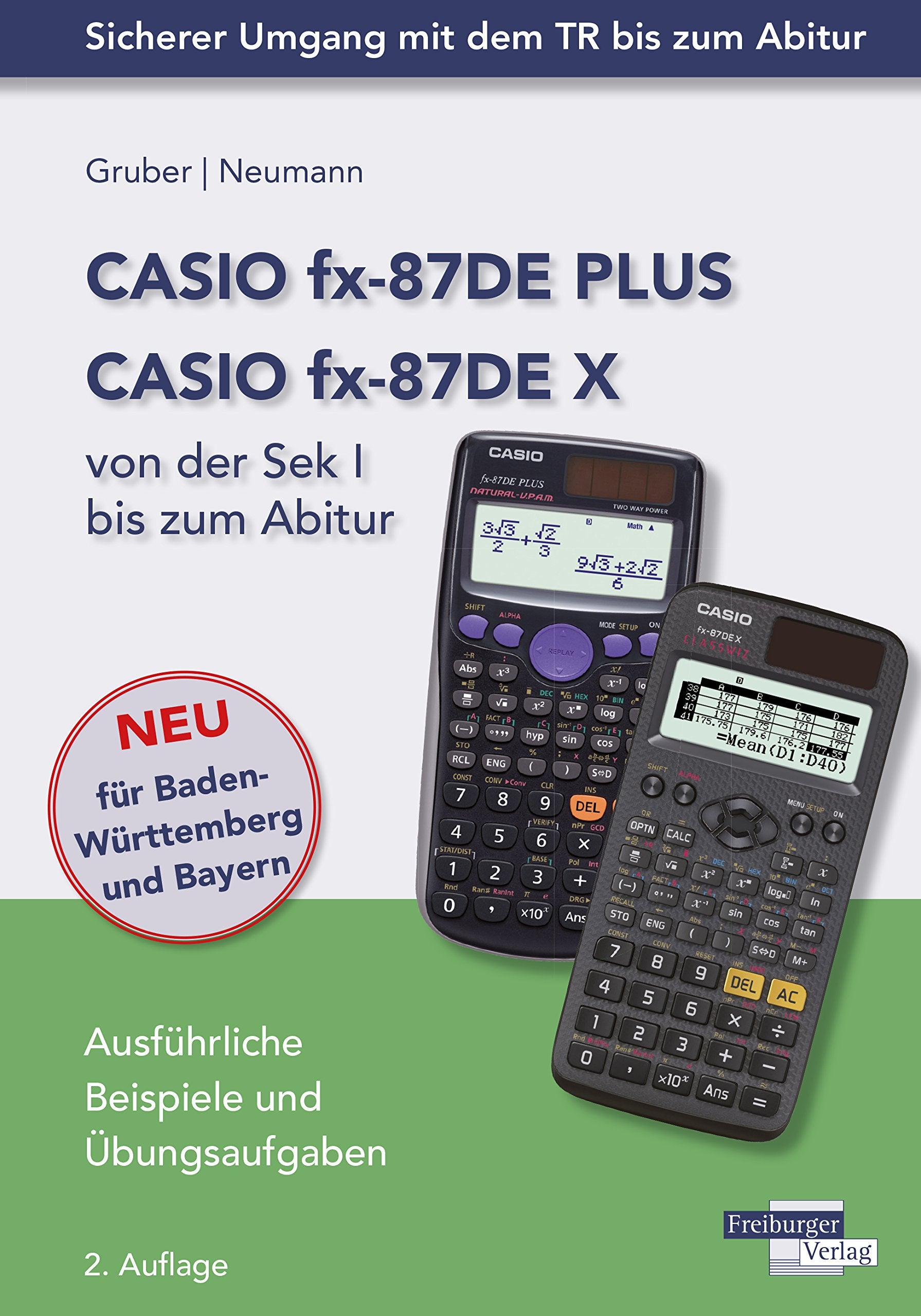 CASIO fx-87DE PLUS / fx-87DE X von der Sek I bis zum Abitur Study Guides