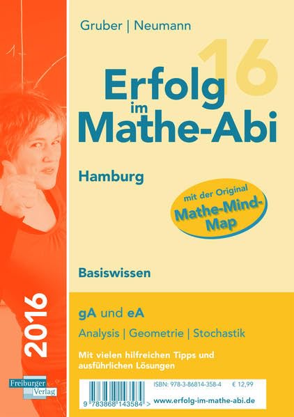 Erfolg im Mathe-Abi 2016 Basiswissen Hamburg: mit der Original Mathe-Mind-Map Study Guides