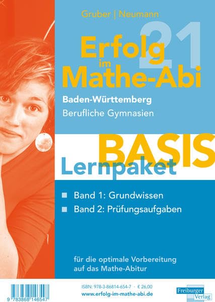 Erfolg im Mathe-Abi 2021 Lernpaket 'Basis' Baden-Württemberg Berufliche Gymnasien Study Guides