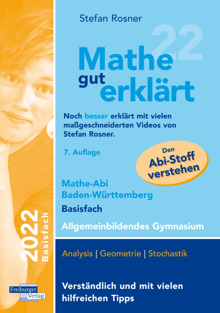 Mathe gut erklärt 2022 Basisfach Baden-Württemberg Gymnasium Study Guides