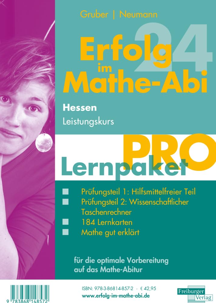 Erfolg im Mathe-Abi 2024 Hessen Lernpaket 'Pro' Leistungskurs Study Guides