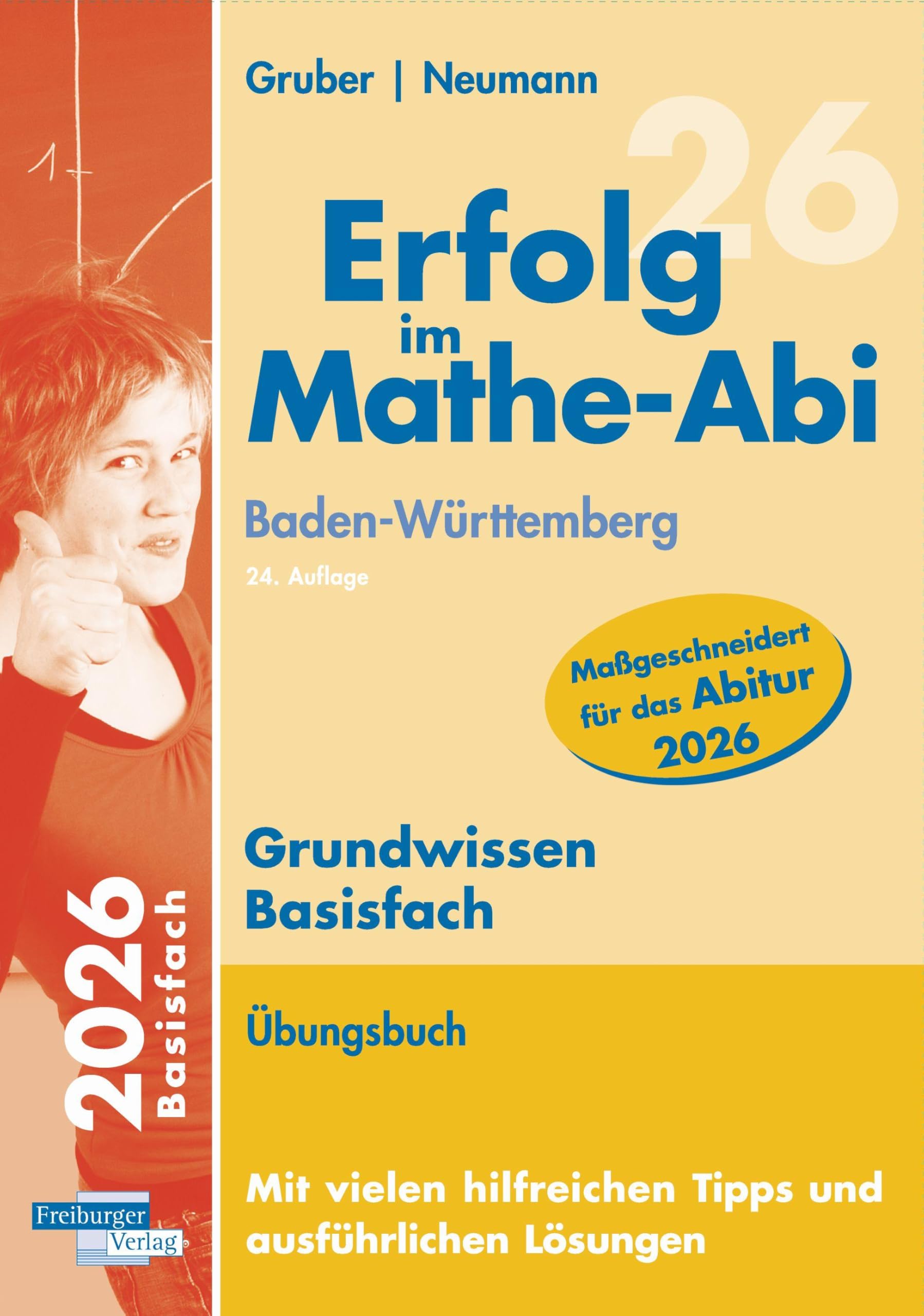 Erfolg im Mathe-Abi 2026 Grundwissen Basisfach Baden-Württemberg Study Guides