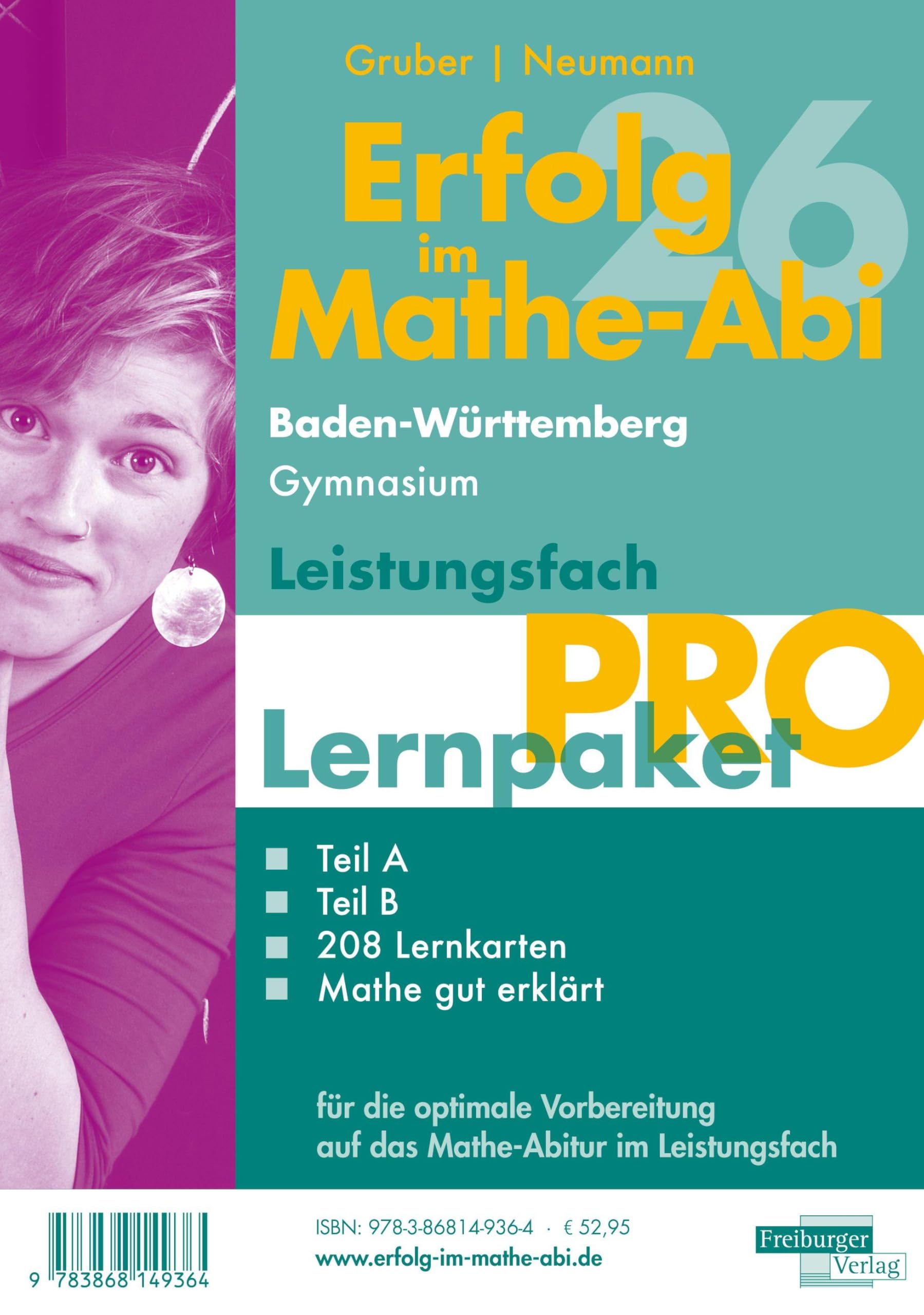 Erfolg im Mathe-Abi 2026 Lernpaket Leistungsfach 'Pro' Baden-Württemberg Gymnasium Study Guides