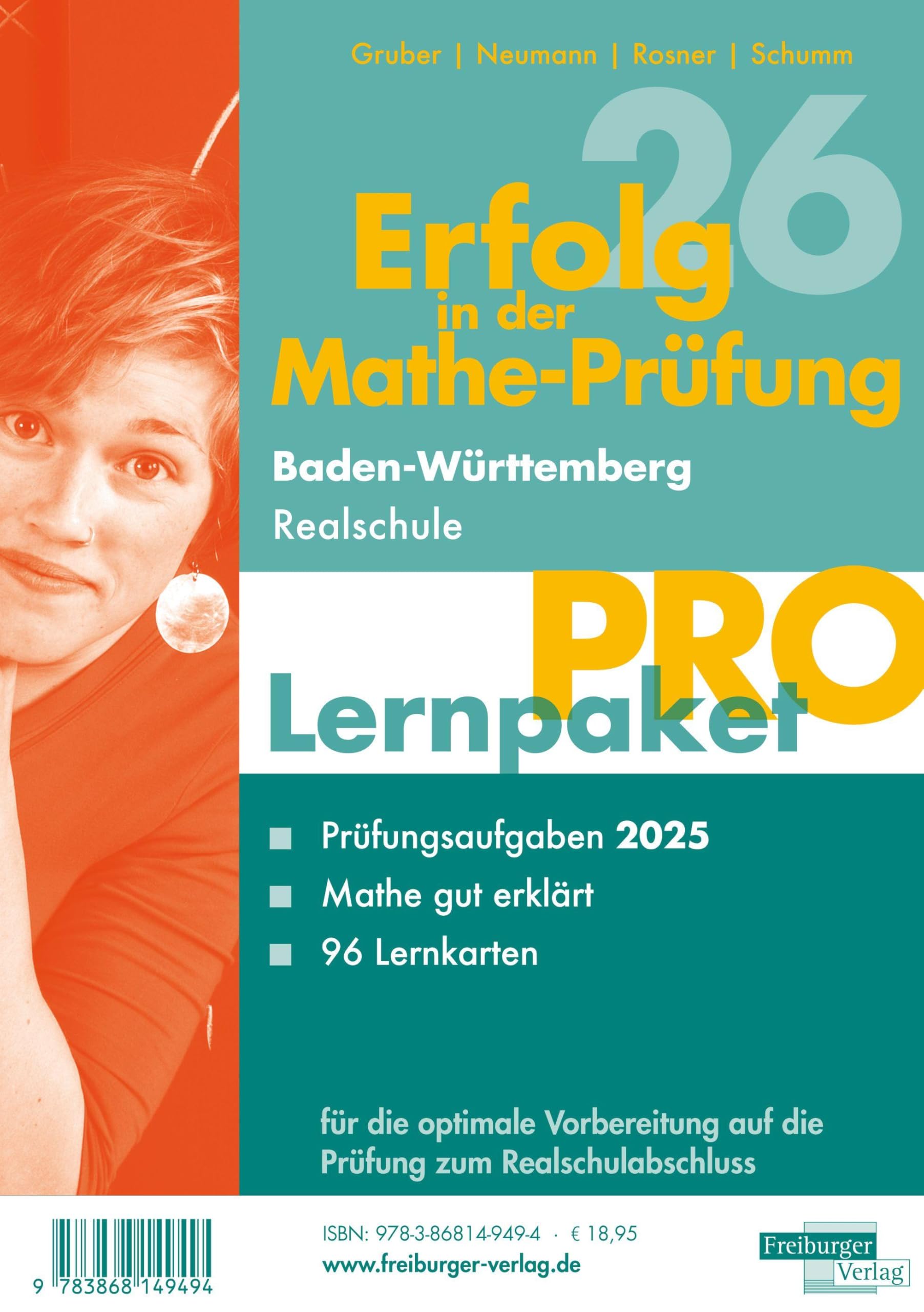 Lernpaket Pro Realschulabschluss 2025 Baden-Württemberg Study Guides