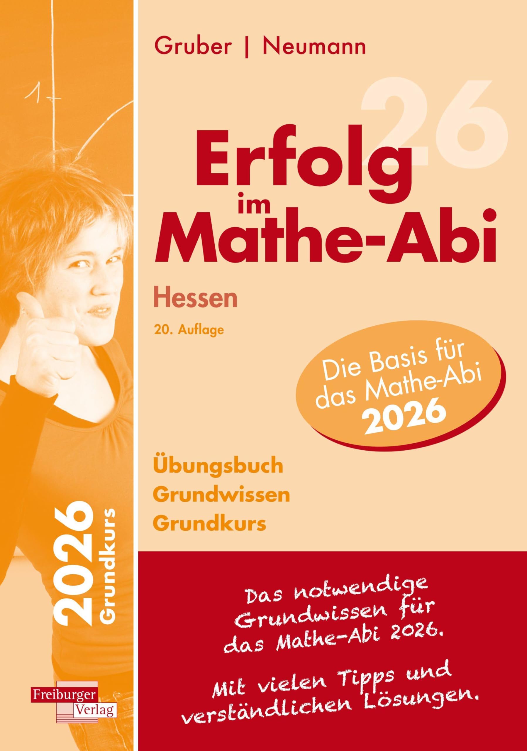 Erfolg im Mathe-Abi 2026 Hessen Grundkurs Grundwissen Study Guides