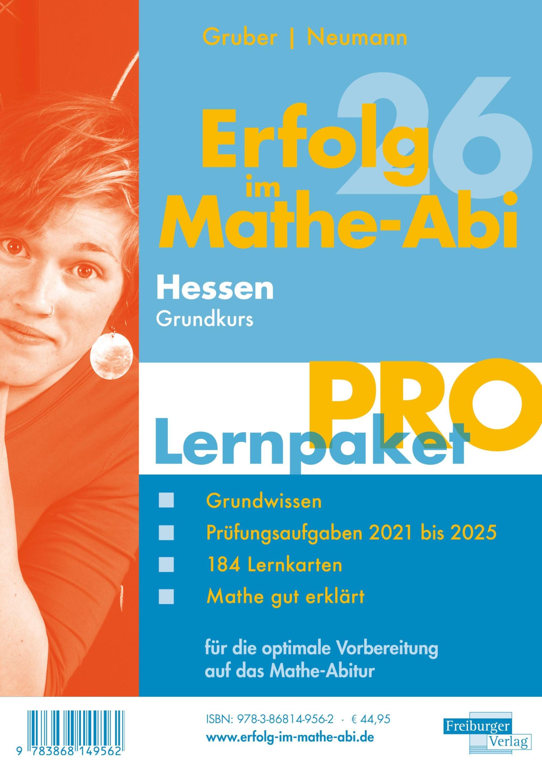 Erfolg im Mathe-Abi 2026 Hessen Lernpaket 'Pro' Grundkurs Study Guides
