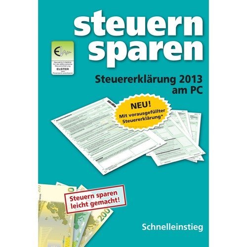 Steuern-Sparen 2014 - Steuererklärung 2013 am PC Taxes & Bookkeeping