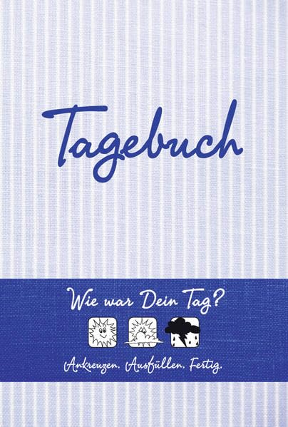 Tagebuch (blau) Lifestyle