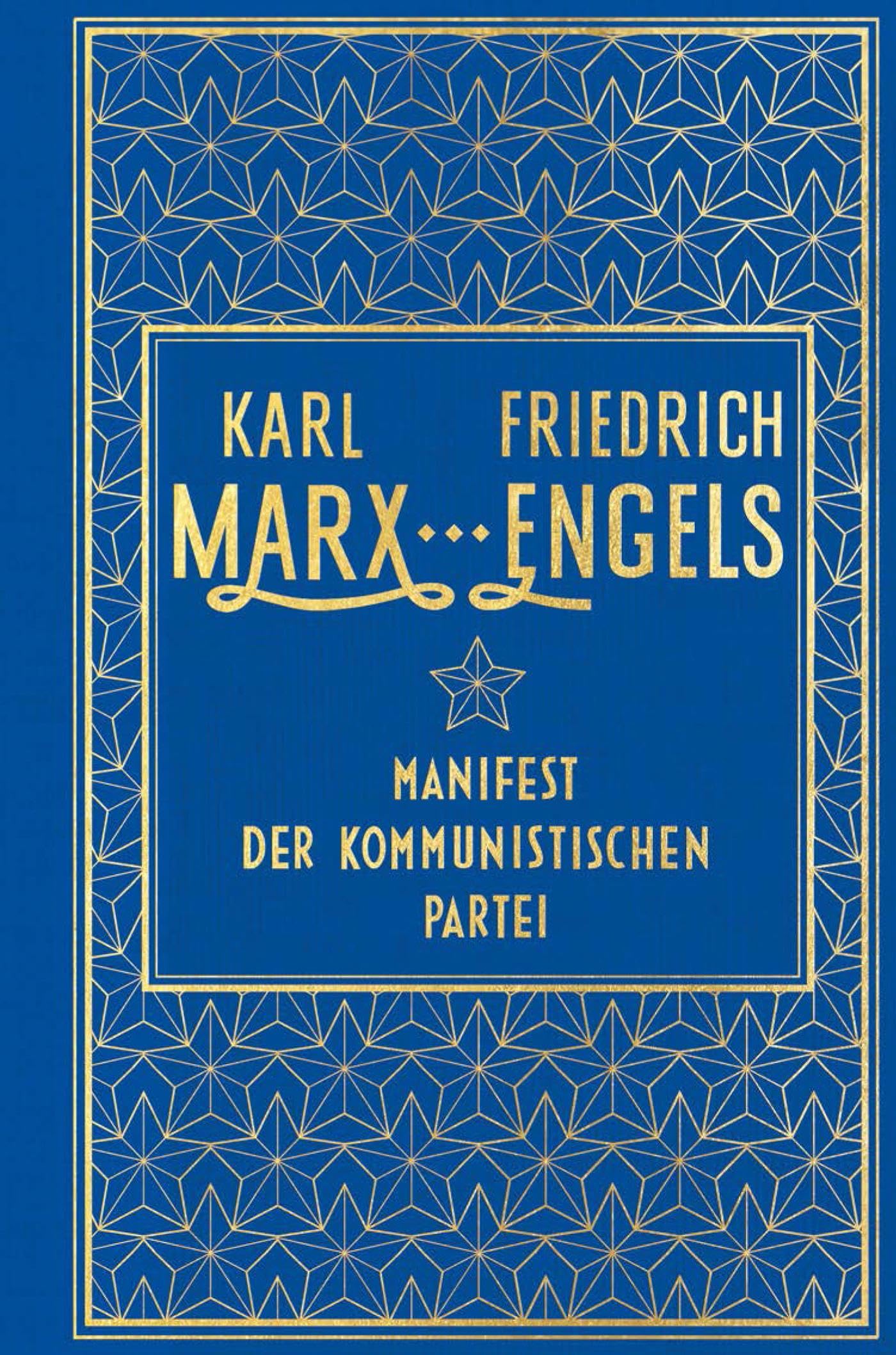 Manifest der Kommunistischen Partei: Leinen mit Goldprägung Law