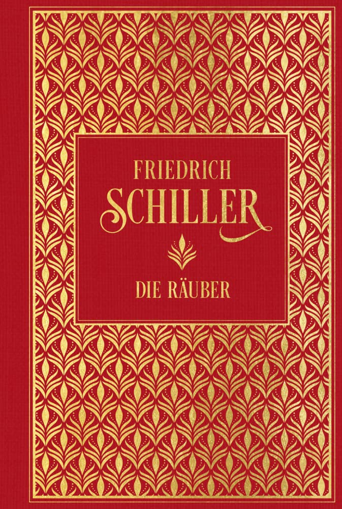 Die Räuber: Leinen mit Goldprägung Drama