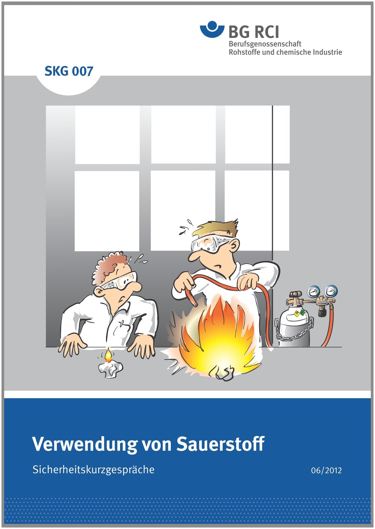 SKG 007 - Verwendung von Sauerstoff: Sicherheitskurzgespräch mit Maxi-Wimmelbild book