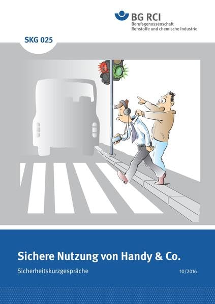 SKG 025 Sicherheitskurzgespräch Sichere Nutzung von Handy & Co.: mit Maxi-Wimmelbild book