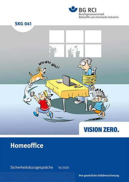 SKG 041 Homeoffice: Sicherheitskurzgespräche mit Maxi-Wimmelbild Media & Communication