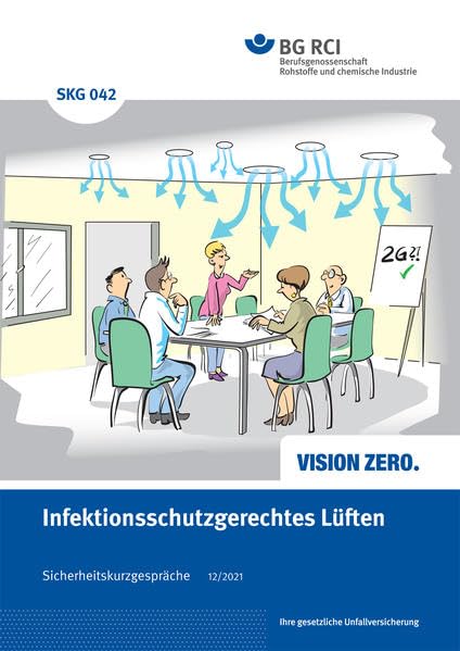 SKG 042 Infektionsschutzgerechtes Lüften: Sicherheitskurzgespräche mit Maxi-Wimmelbild Media & Communication