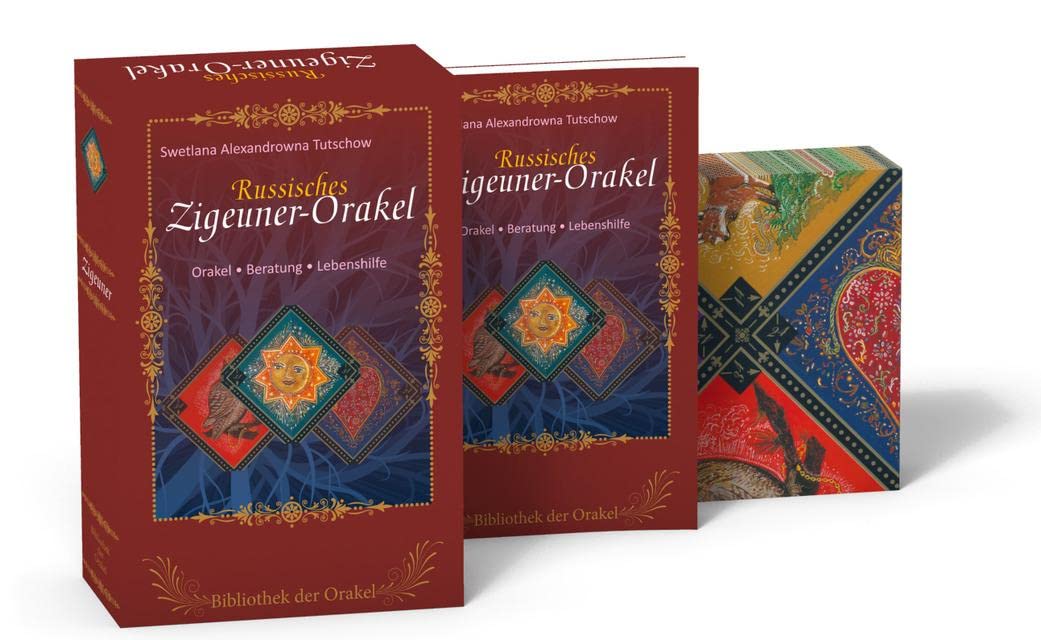 Russisches Zigeuner Orakel: Bibliothek der Orakel (Buch + Karten) Religion & Esotericism