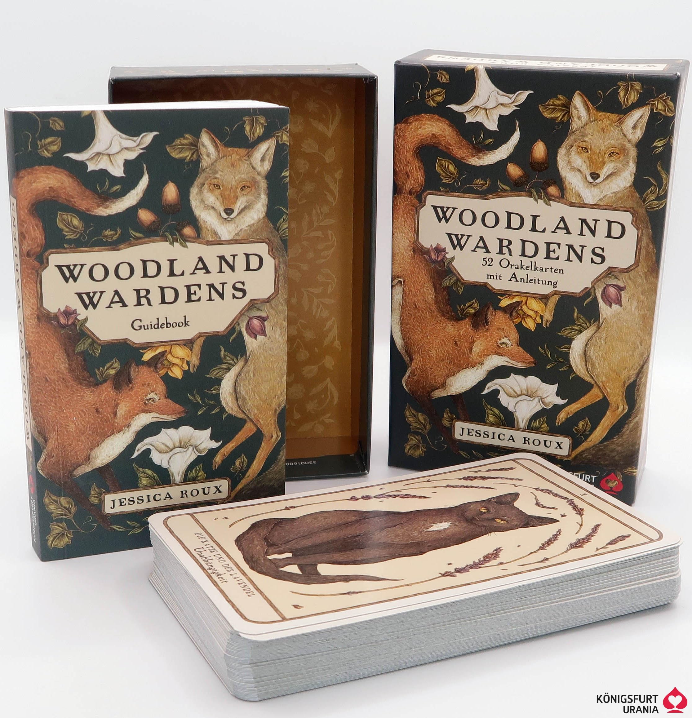 Woodland Wardens: 52 Orakelkarten mit Booklet Religion & Esotericism