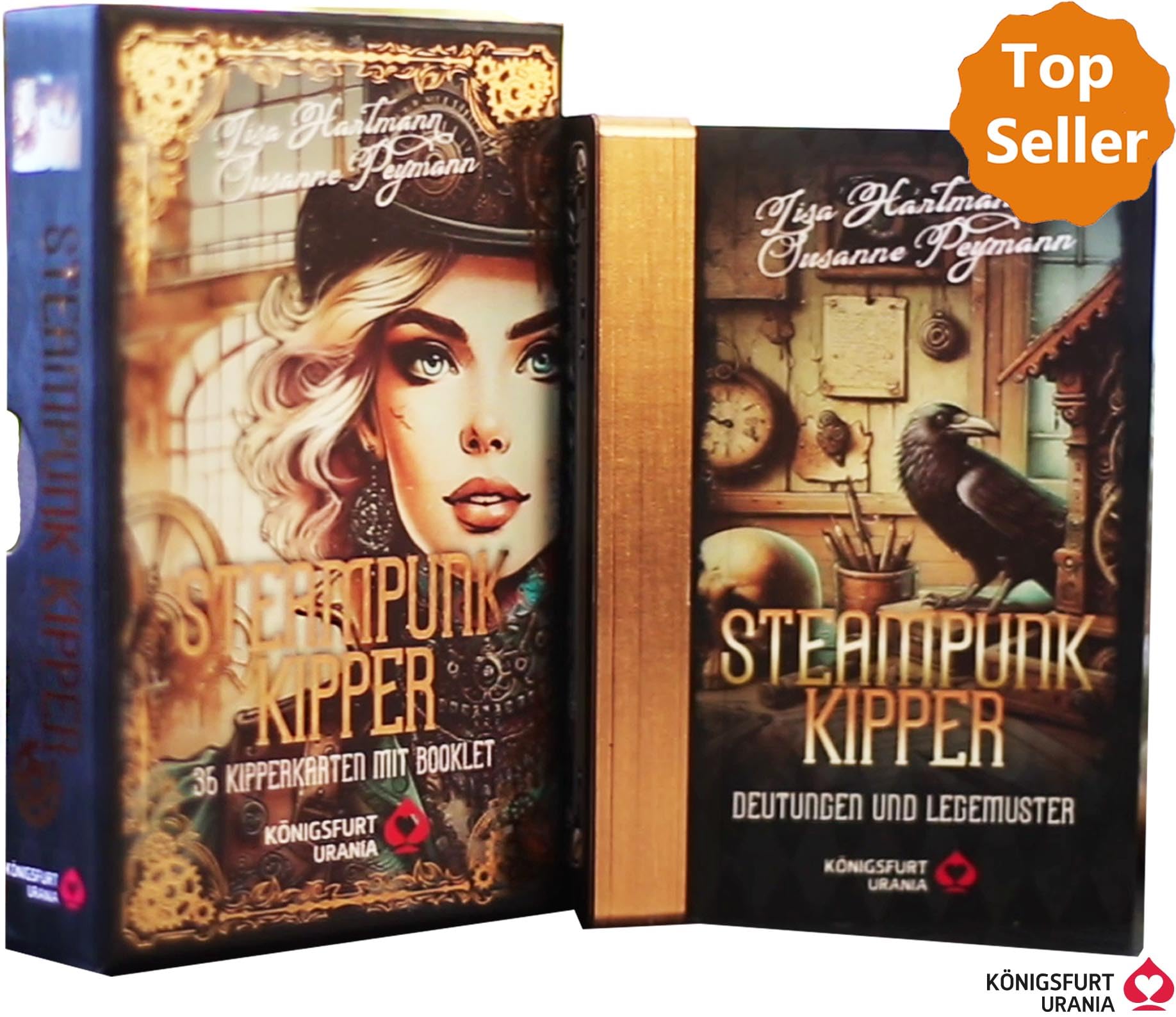 Steampunk Kipper - 36 Kipperkarten und 144-seitiges Booklet (Cyberpunk) book