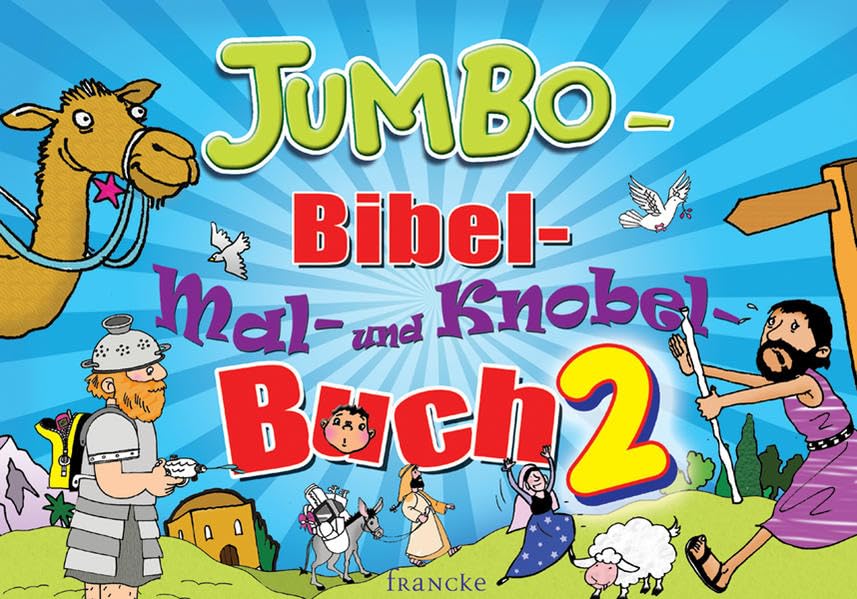 Jumbo-Bibel-Mal- und Knobelbuch 2 Non-fiction
