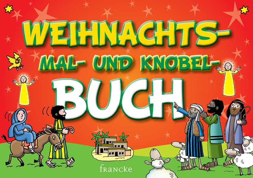 Das Weihnachts-Mal- und Knobel-Buch book
