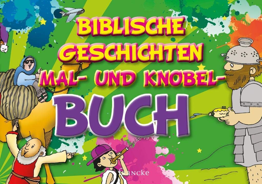 Biblische Geschichten Mal- und Knobel-Buch Non-fiction