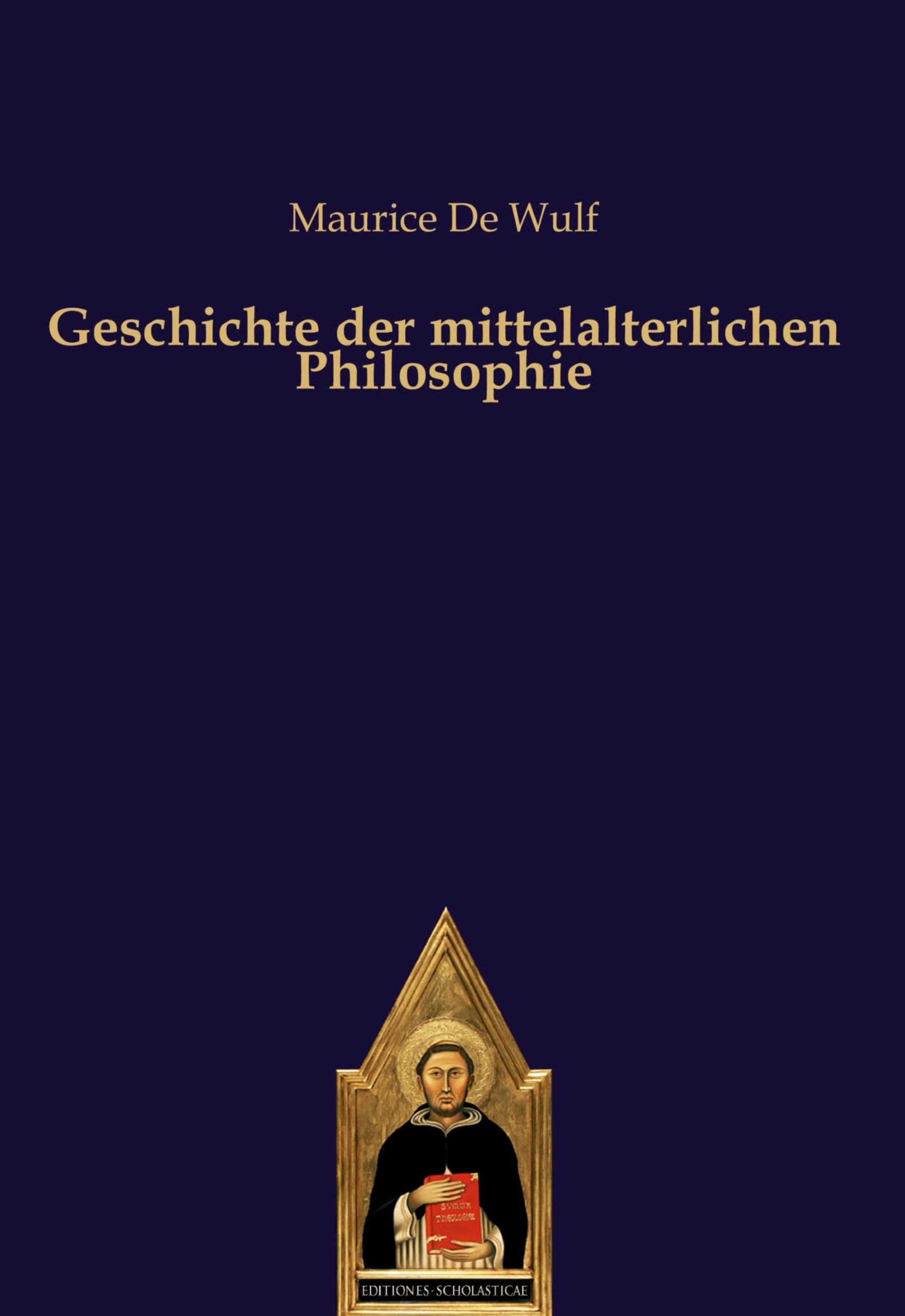 Geschichte der mittelalterlichen Philosophie book