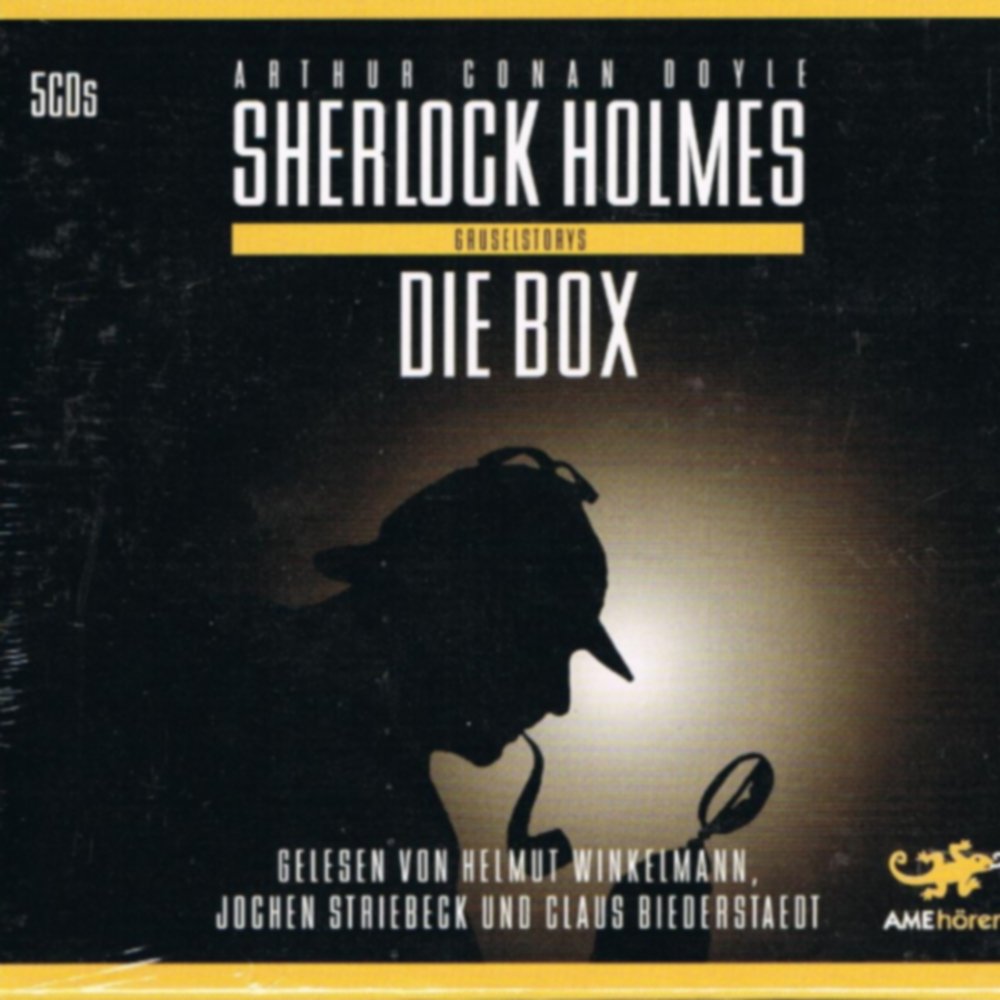Die Sherlock Holmes Box, 5 Audio-CDs: Gruselstorys. Das Geheimnis vom Boscombe-Tal; Die Daumen des Ingenieurs; Der Junggeselle von Adel; Der Mann mit der Narbe; Die Geschichte vonShoscombe Old Place Crime & Thrillers