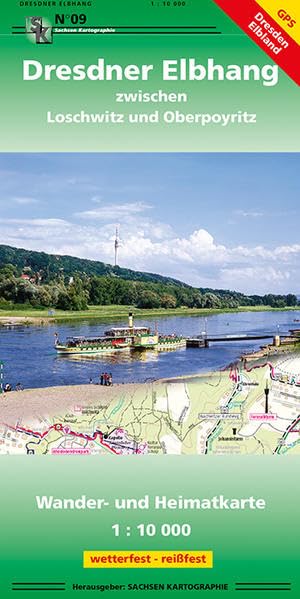 Dresdner Elbhang 1 : 10 000 Leisure, Home & Garden