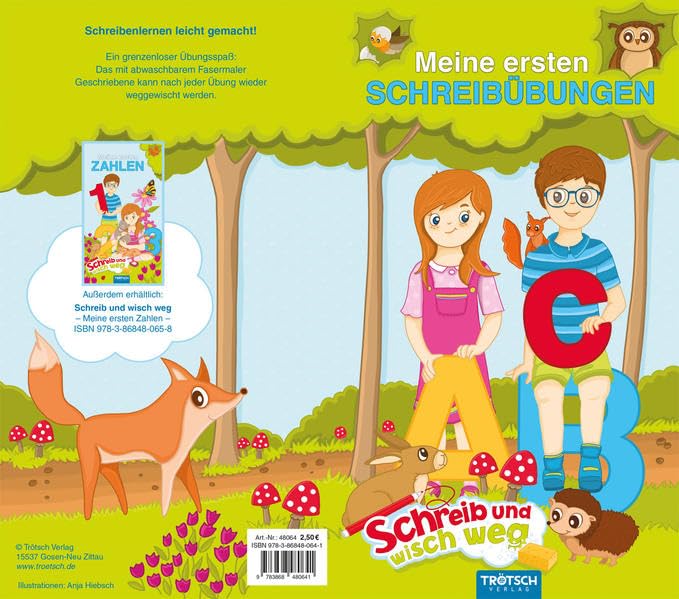 Schreib-und wisch weg. Meine ersten Schreibübungen Learning & Reference