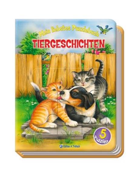 Puzzlebuch Tiergeschichten Children's books
