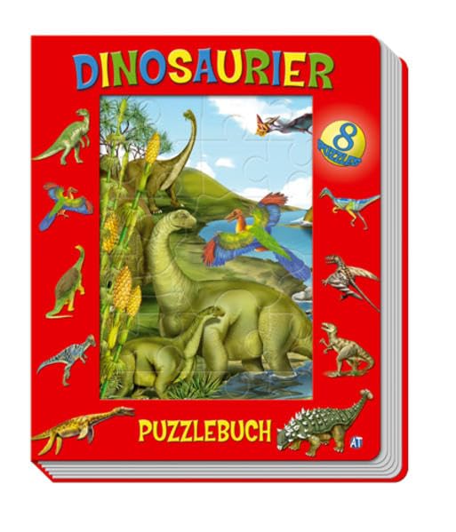 Dinosaurier Puzzlebuch: Mit 8 Puzzles Non-fiction books for kids