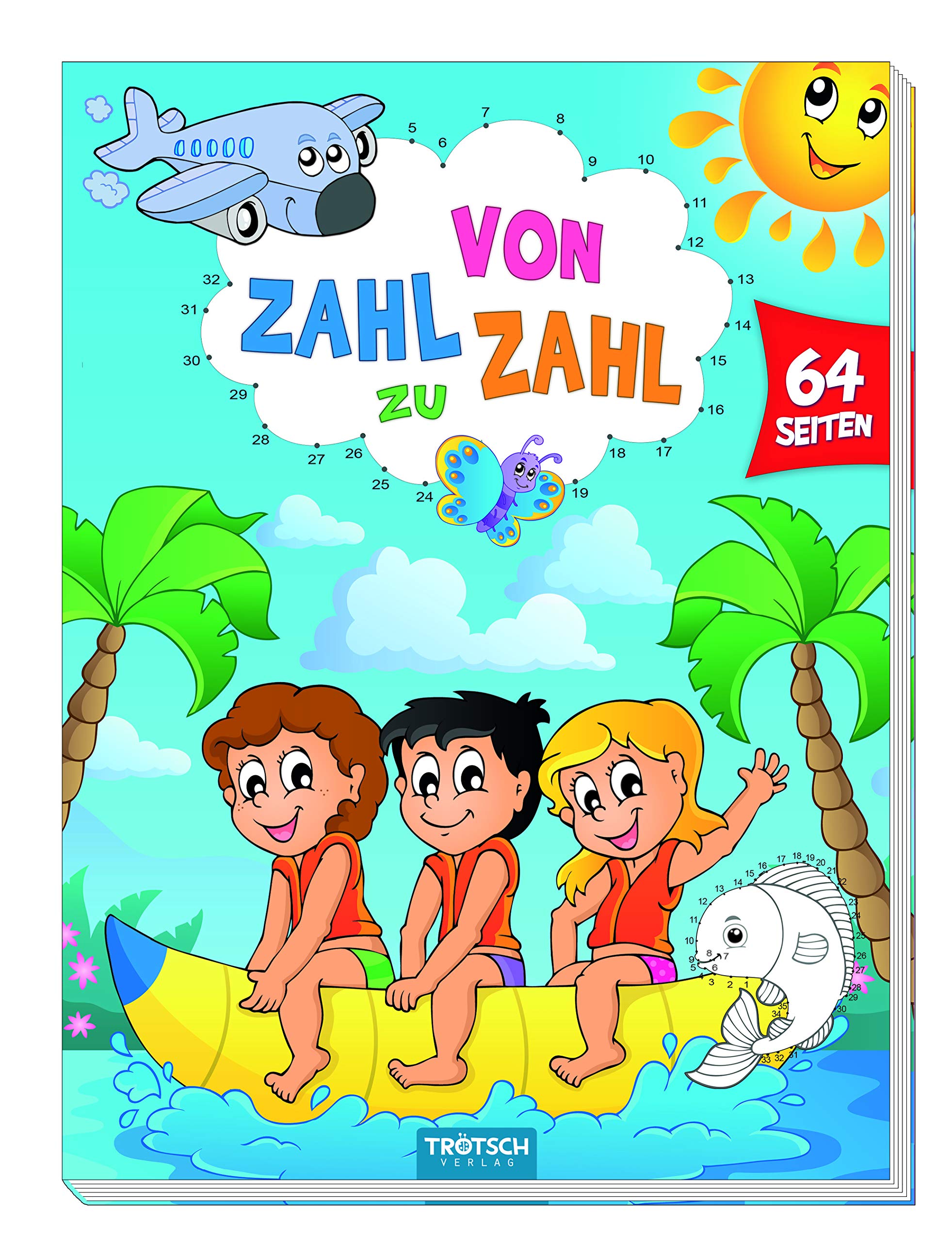 Übungsheft "Von Zahl zu Zahl": 64 Seiten Non-fiction