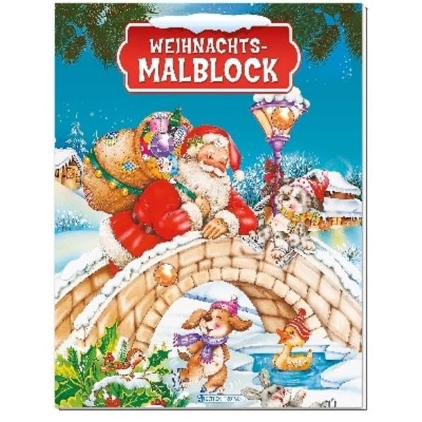 Weihnachts-Malbuch m. Glitzersteinen Tiptoi & Games