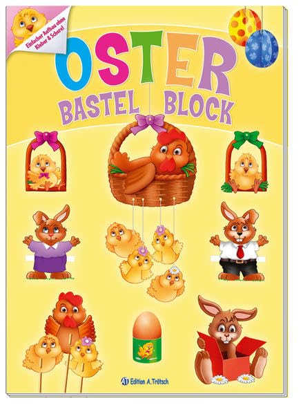 Oster-Bastelblock: Ohne Kleber & Schere Social Sciences