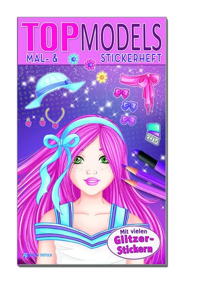Mal- und Stickerbuch Topmodels Non-fiction