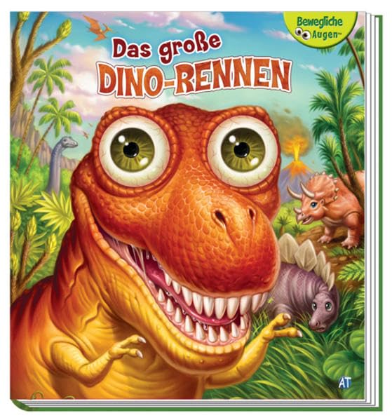 Product Image: Das große Dino-Rennen: Wackelaugenbuch