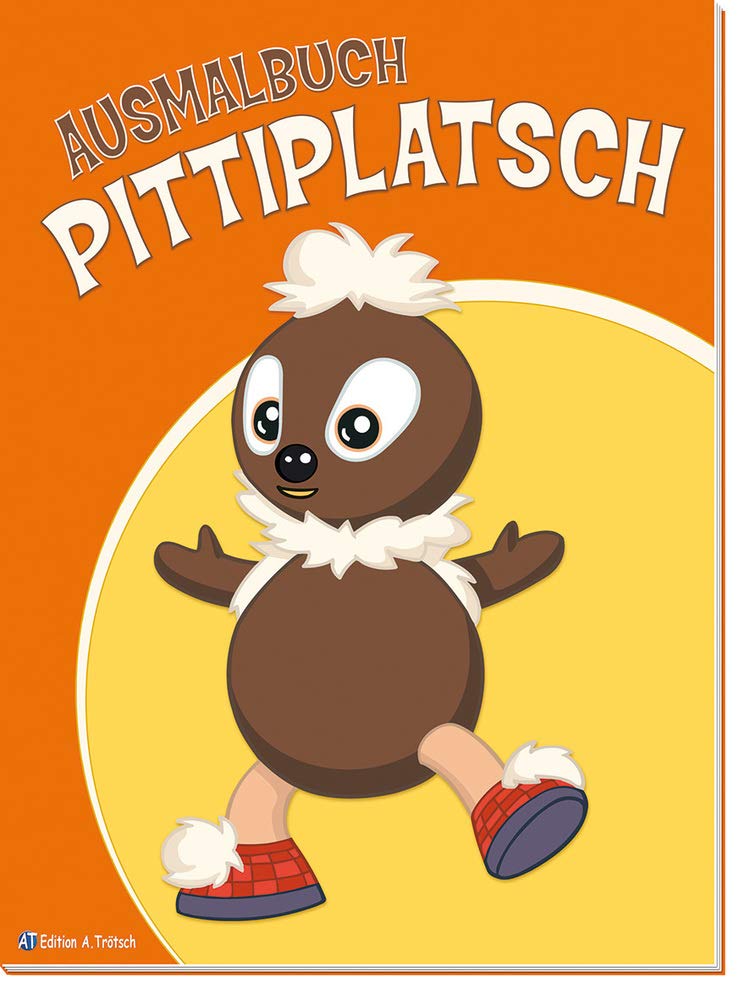 Ausmalbuch Pittiplatsch: Cover mit Plüscheffekt Tiptoi & Games