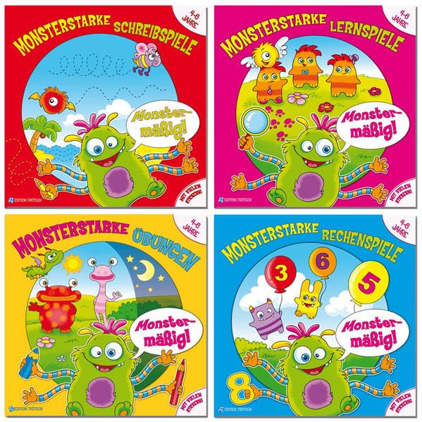Monsterstarke Übungsbücher Non-fiction
