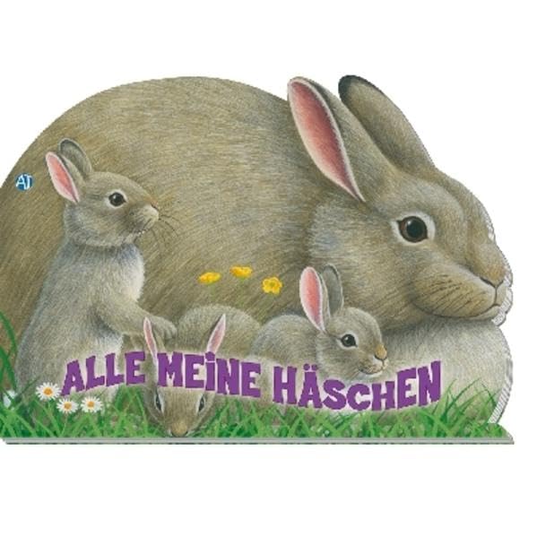 Gestanzte Tierbücher ALLE MEINE HÄSCHEN Children's books